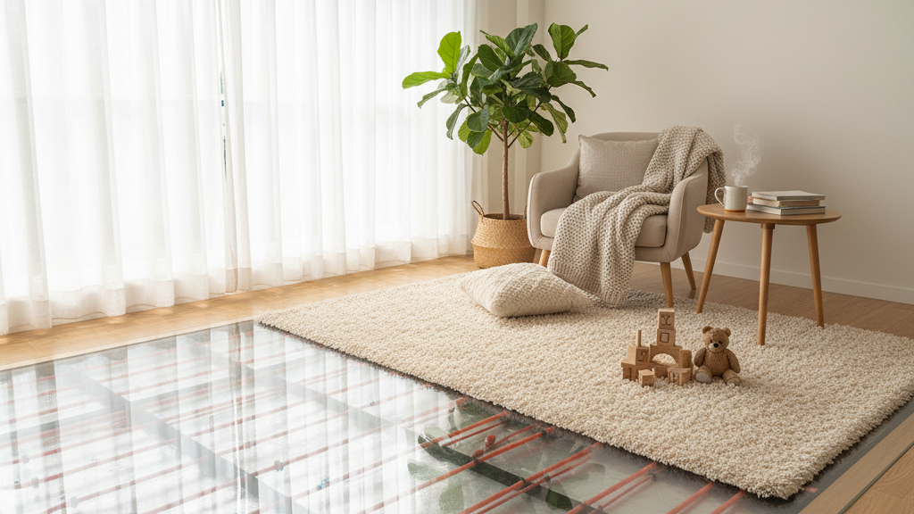 不只是溫暖，更是健康！地暖守護您與家人的五大隱形好處