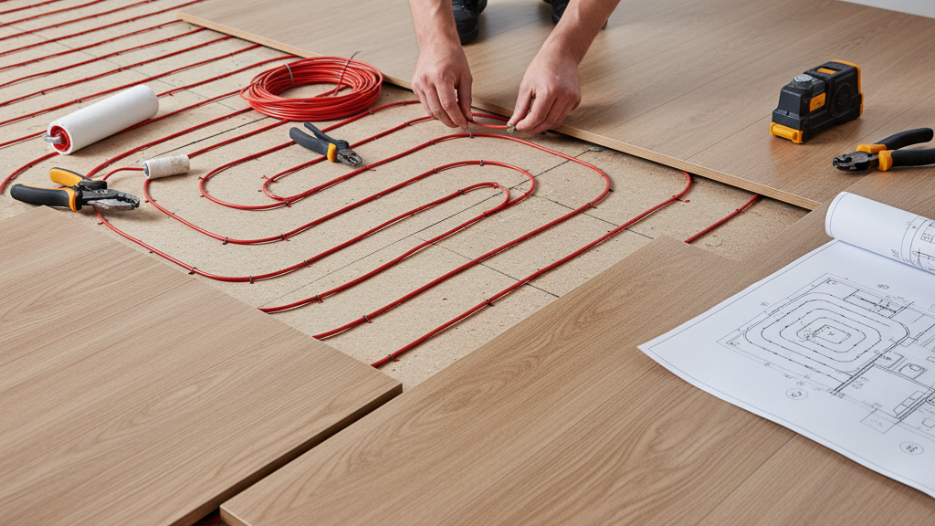 暖冬，從這裡開始！德比地暖【專業安裝 4 步驟】透明化服務流程